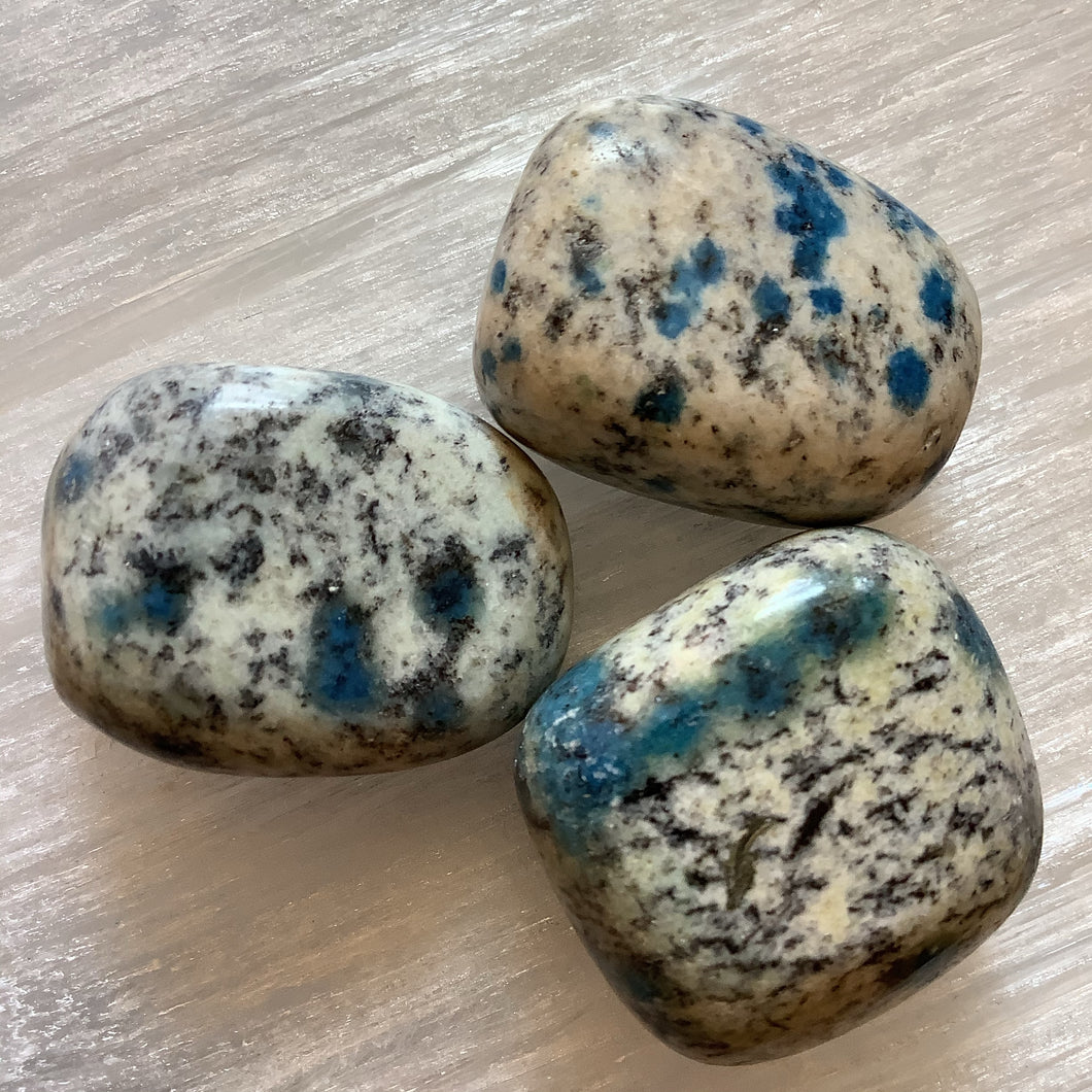 Azurite in Granite